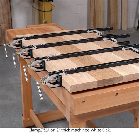 steel box clamp|clamps for woodworking table.